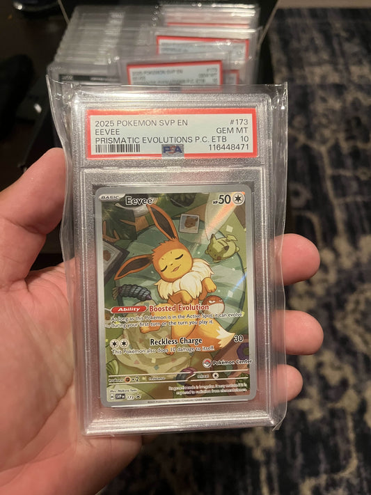 Eevee [Pokemon Center] #173 SEQUENTIAL PSA 10s