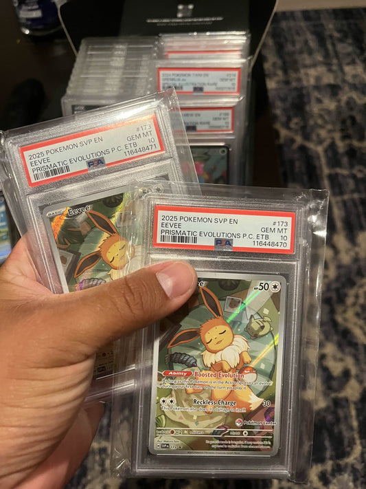 Eevee [Pokemon Center] #173 SEQUENTIAL PSA 10s